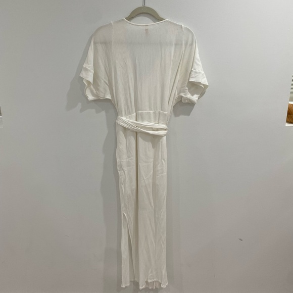 Hazel & Folk Melody Maxi Dress in White (L/XL) - Picture 5 of 8